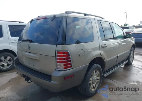 2004 Mercury Mountaineer from USA, damaged, VIN 4M2ZU66K74ZJ41716